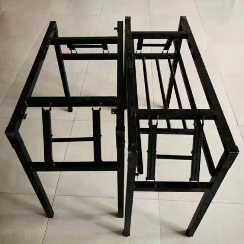 勝芳桌架批發 定制鐵藝桌架 不銹鋼桌架 組裝架 餐廳桌架 餐臺支架 折疊桌架  彈簧架 紅生家具批發