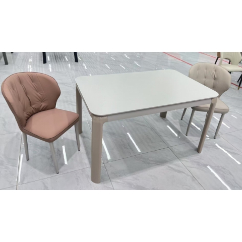 勝芳餐桌批發 理石餐桌 長條桌 抽拉臺 歐式餐桌 歐式餐臺 簡約餐桌 小戶型巖板餐桌 理石餐桌椅組合 巖板餐臺 歐式家具 隆派桌椅