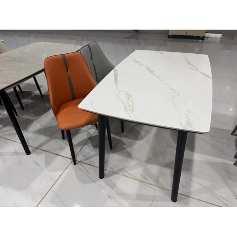 勝芳餐桌批發 理石餐桌 長條桌 抽拉臺 歐式餐桌 歐式餐臺 簡約餐桌 小戶型巖板餐桌 理石餐桌椅組合 巖板餐臺 歐式家具 隆派桌椅