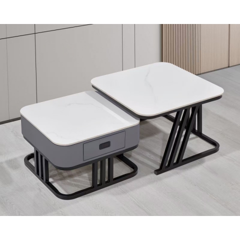 勝芳巖板茶臺批發 巖板茶臺 火燒石茶臺 一體茶臺 巖板功夫茶桌 泡茶桌 飲茶桌 品茶桌 英利家具