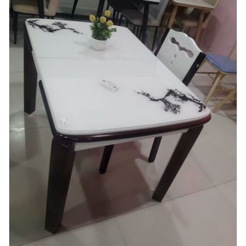 勝芳餐桌批發(fā) 餐臺(tái) 簡(jiǎn)約餐桌 小戶型餐桌 抽拉臺(tái) 餐桌椅組合  巖板桌 餐廳家具 餐廚家具批發(fā)  永順家具