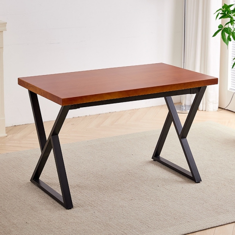 勝芳快餐桌批發 咖啡臺批發 實木餐飲桌  定制餐廳實木商用桌 鋼木餐桌 洽談桌 方桌 恒玖家具