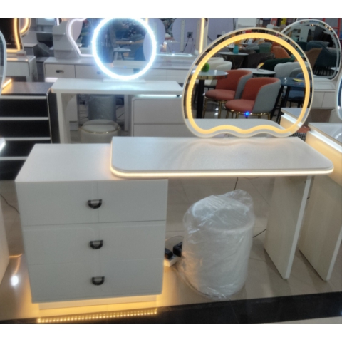 勝芳梳妝臺批發(fā) 現(xiàn)代簡約型 網(wǎng)紅小型化妝桌 輕奢 梳妝臺 梳妝桌 化妝柜 梳妝臺 化妝臺 化妝桌 美典雅居家具