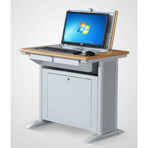 勝芳翻轉桌 學校專用桌  翻轉電腦桌 半嵌入式折疊桌 培訓桌 學校 教室 機房學生桌 加厚 天玉星家具