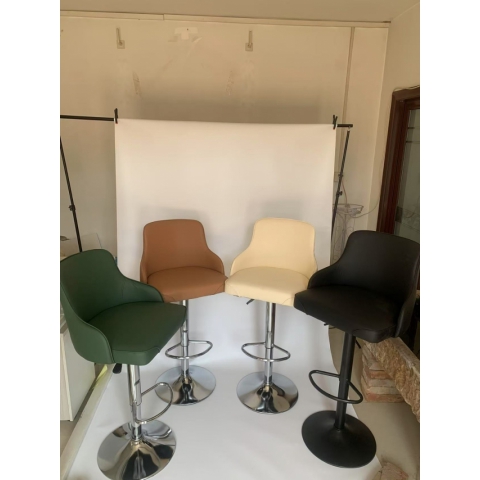 勝芳吧椅批發 酒吧臺椅子 復古美式吧椅 高腳椅凳 KTV前臺椅 高腳椅 吧臺凳 理發椅 靠背酒吧椅 升降椅 金奧福家具