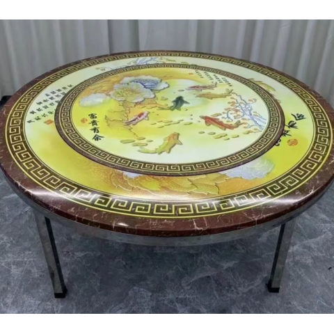 勝芳快餐桌椅 學校餐廳 鋼木餐桌椅 連體桌椅  食堂餐桌 飯店餐桌 企業單位餐廳 鋼木家具 酒店家具 餐廳家具 中慶德家具