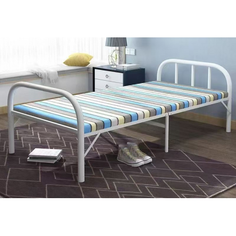 勝芳床鋪批發 折疊床 單人床 雙人床 高低床 午休床 行軍床 簡易床 鐵質板床 板床批發 長青家具