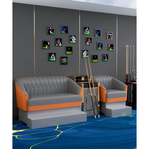 勝芳沙發批發 臺球沙發 雙人位沙發 休閑沙發 臺球桌椅 臺球椅 臺球廳專用椅 觀球椅 休閑家具 大洋家具