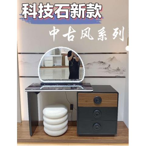 勝芳梳妝臺批發(fā) 現(xiàn)代簡約型 網(wǎng)紅小型化妝桌 輕奢 梳妝臺 梳妝桌 化妝柜 梳妝臺 化妝臺 化妝桌 美典雅居家具