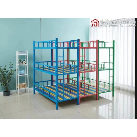 勝芳床鋪批發 折疊床 單人床 雙人床 高低床 午休床 行軍床 簡易床 兒童床 鐵質板床 板床批發 華昌家具