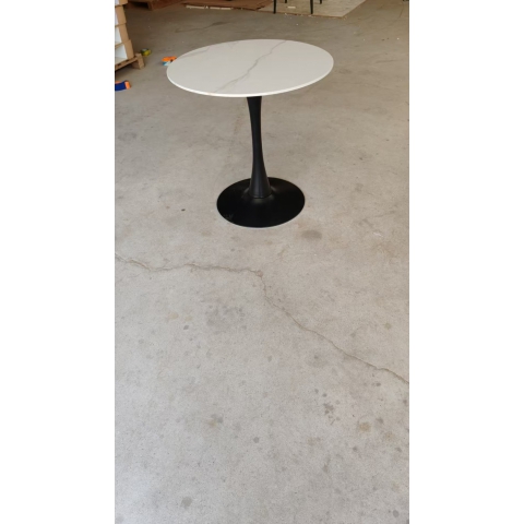 洽談桌辦公鐵架巖板茶幾簡約現代戶外小戶型客廳網紅邊幾咖啡臺休閑