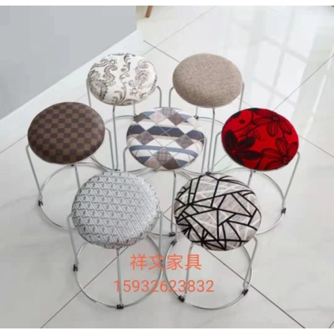 勝芳鐵腿凳子批發 三腿凳子 鐵質凳子 鋼筋凳 套凳 圓凳 簡易家具 休閑凳子 客廳家具 餐廳家具 簡約家具 時尚凳子 祥文卓派家具
