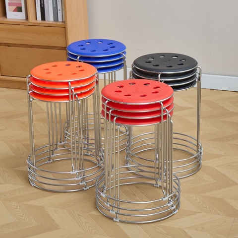 勝芳鐵腿凳子批發 三腿凳子 鐵質凳子 鋼筋凳 套凳 圓凳 簡易家具 休閑凳子 客廳家具 餐廳家具 簡約家具 時尚凳子 祥文卓派家具