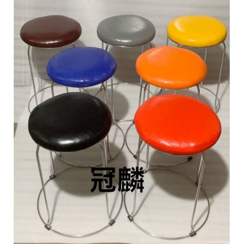 勝芳鐵腿凳子批發 三腿凳子 四腿凳子 鐵質凳子 鋼筋凳 套凳 圓凳 簡易家具 冠麟家具