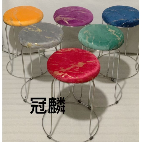 勝芳鐵腿凳子批發 三腿凳子 四腿凳子 鐵質凳子 鋼筋凳 套凳 圓凳 簡易家具 冠麟家具