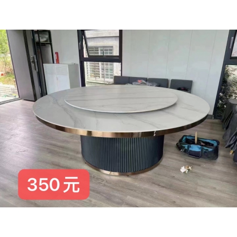 勝芳家具批發(fā) 巖板大圓桌 巖板餐桌 飯店桌椅 餐飲桌椅 巖板轉(zhuǎn)盤桌 中餐轉(zhuǎn)盤桌 1.6手動桌 酒店桌椅 普沃達家具