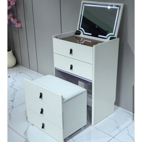 勝芳梳妝臺批發(fā) 現(xiàn)代簡約型 網(wǎng)紅小型化妝桌 輕奢 梳妝臺 梳妝桌 化妝柜 梳妝臺 化妝臺 化妝桌 美典雅居家具