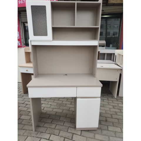 勝芳電腦桌批發 書桌書架組合 一體桌 現代簡約家用學生電腦臺式桌 臥室書柜 寫字桌子 寫字桌 寫字臺 帶抽屜電腦桌 臥室家具 兄弟家具