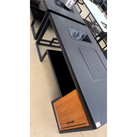 勝芳茶幾批發 巖板茶幾 客廳茶幾 鐵藝茶幾 茶藝茶幾 茶道茶幾 華昌家具