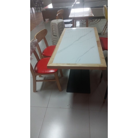 勝芳餐桌餐椅批發 復古餐桌 鋼木餐桌 鋼木餐桌椅 食堂餐桌 飯店餐桌 小吃店餐桌 學校餐桌 鋼木家具 實木餐桌 餐廚家具 雙興家具