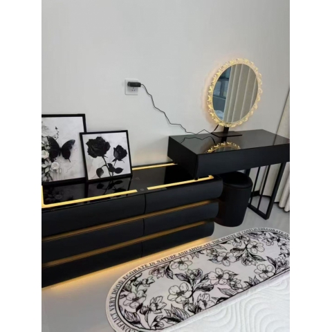 勝芳梳妝臺批發(fā) 現(xiàn)代簡約型 網(wǎng)紅小型化妝桌 輕奢 梳妝臺 梳妝桌 化妝柜 梳妝臺 化妝臺 化妝桌 會來家具