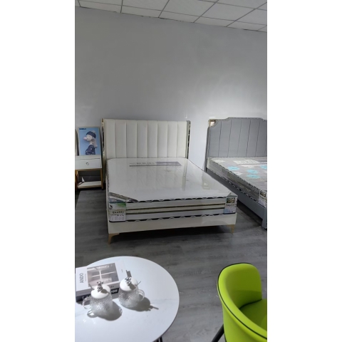 勝芳床鋪批發 雙人床 軟床 簡約軟床 臥室家具 金利源家具