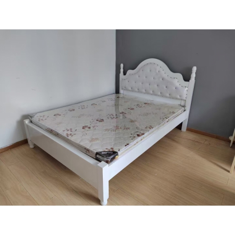 勝芳床鋪批發 雙人床 實木床 木質雙人床 雙人板床 臥室家具 金利源家具