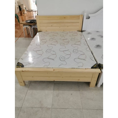 1.5米實(shí)木床 勝芳床鋪批發(fā) 雙人床 實(shí)木床 木質(zhì)雙人床 雙人板床 臥室家具 金利源家具