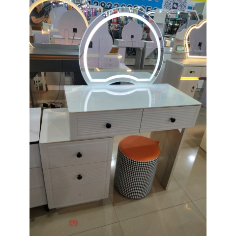 勝芳梳妝臺批發(fā) 現(xiàn)代簡約型 網(wǎng)紅小型化妝桌 輕奢 梳妝臺 梳妝桌 化妝柜 梳妝臺 化妝臺 化妝桌 美典雅居家具