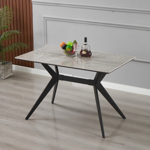 勝芳巖板桌批發(fā) 巖板桌 餐桌 HK餐桌 飛機(jī)架餐桌 鐵腿巖板桌 快餐桌 亮光巖板 餐廳家具 酒店家具 源頭工廠 廣豐家具《原玉拓家具》