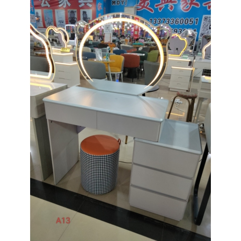 勝芳梳妝臺批發 現代簡約型 網紅小型化妝桌 輕奢 梳妝臺 梳妝桌 化妝柜 梳妝臺 化妝臺 化妝桌 美典雅居家具