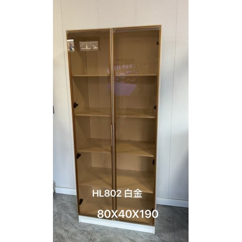 勝芳餐邊柜批發 玻璃門餐邊柜 客廳靠墻儲物 茶水酒柜 廚房置物櫥柜 收納碗柜 輕奢柜子 會來家具