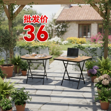 勝芳桌面批發圓桌面 鋼木桌面 快餐桌面 餐桌面 主題桌面地攤桌桌架手提電腦桌 飯店家具 簡易家具 振生家具