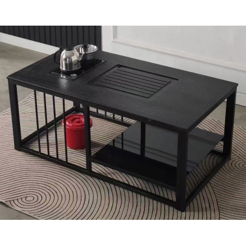 勝芳茶幾批發 巖板茶幾 鐵藝茶幾 茶道茶幾 梓萌家具