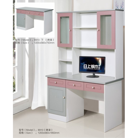 勝芳烤漆電腦桌書柜批發 免漆電腦桌 板式烤漆書架電腦桌，板式電腦桌，免漆電腦桌 日上家具