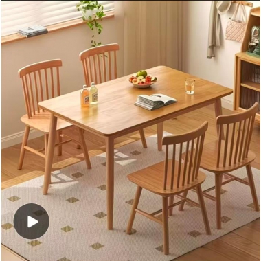 勝芳餐桌批發 快餐桌 簡約餐桌 餐桌椅組合 實木餐桌 恒隆家具