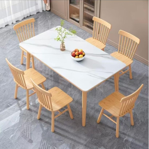 勝芳餐桌批發 快餐桌 簡約餐桌 餐桌椅組合 實木餐桌 恒隆家具