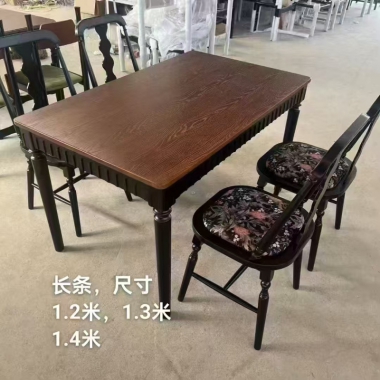 勝芳餐桌批發 餐臺 實木餐桌 家用餐桌 餐椅 家用餐椅 金龍家具（金龍家具）