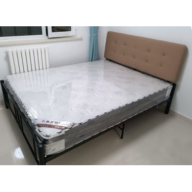 勝芳鐵床批發(fā) 歐式鐵藝床 復(fù)古旅館鐵架床 雙人床 酒店公寓床 臥室鐵架床 公主床 金屬床 迪雅佳公寓套房家具