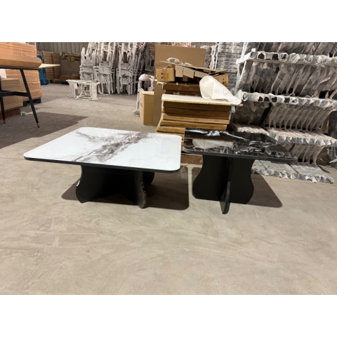 勝芳巖板茶幾批發(fā)  套幾  大小圓  組合圓茶幾 簡約  網(wǎng)紅茶幾  輕奢茶幾  巖板茶幾  鐵藝茶幾  萬鵬家具