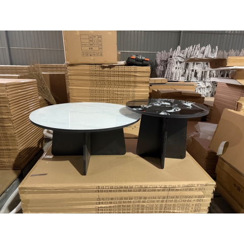 勝芳巖板茶幾批發(fā)  套幾  大小圓  組合圓茶幾 簡約  網(wǎng)紅茶幾  輕奢茶幾  巖板茶幾  鐵藝茶幾  萬鵬家具