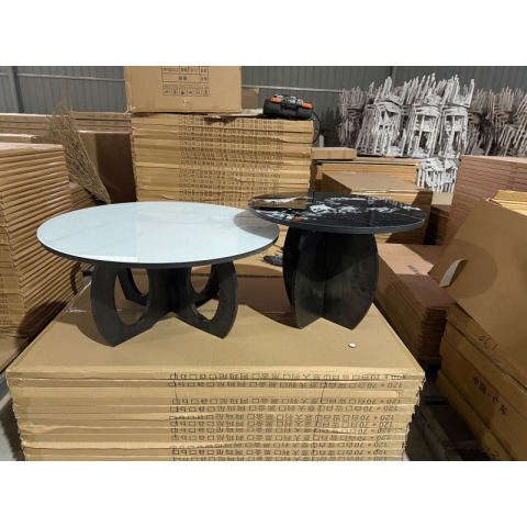 勝芳巖板茶幾批發(fā)  套幾  大小圓  組合圓茶幾 簡約  網(wǎng)紅茶幾  輕奢茶幾  巖板茶幾  鐵藝茶幾  萬鵬家具