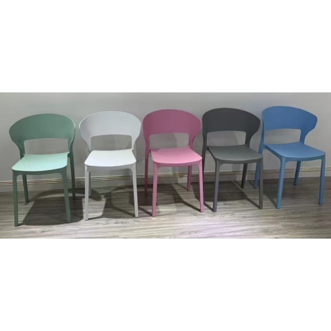 勝芳簡約椅  靠背椅 家用餐椅 塑料網紅椅 牛角椅 翻邊椅 拉手椅圓邊椅北歐溫莎椅 洽談椅 戶外椅 餐椅休閑椅 超強家具廠家直銷