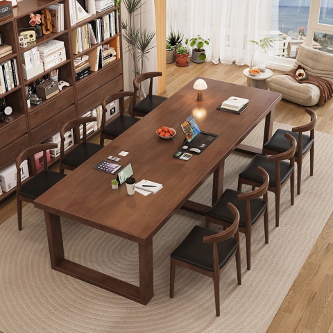 香河茶桌批發 茶臺 會課桌 會議桌 書桌 學習桌 香河倉庫現貨直發 香河潤澤家具